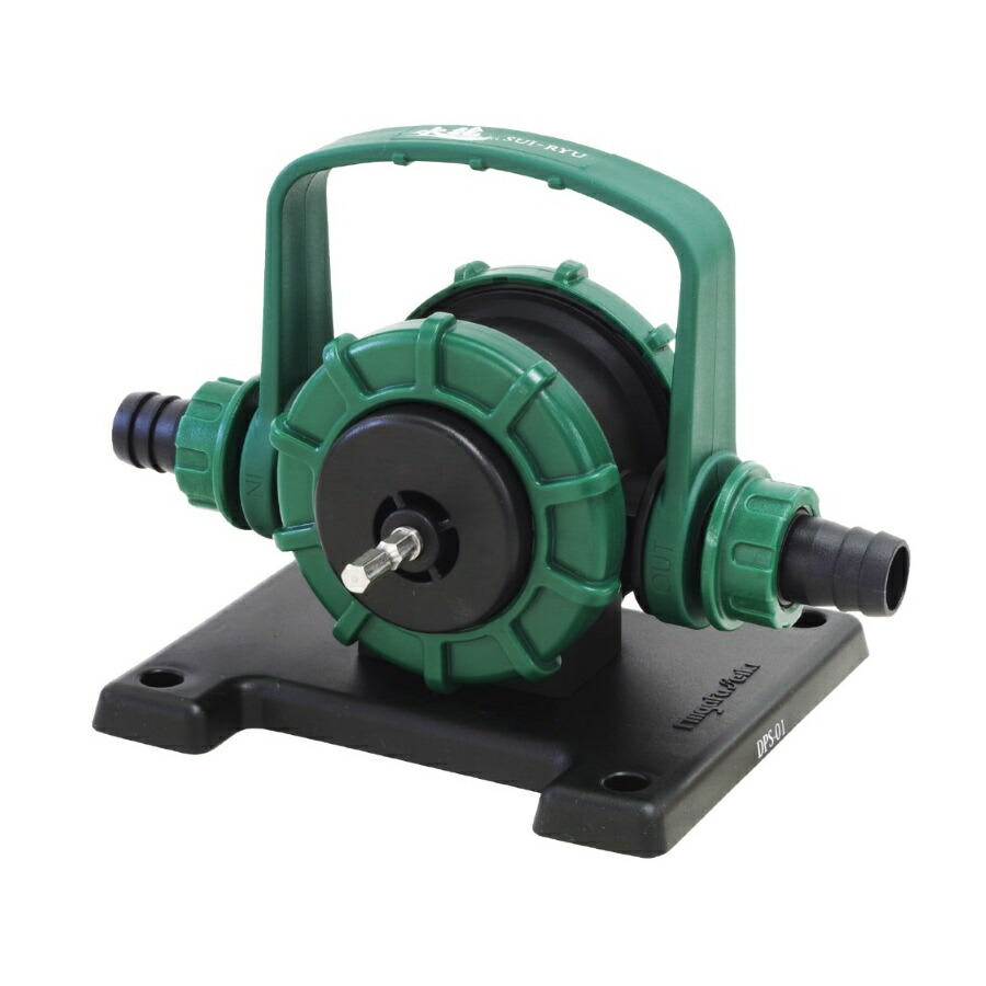 楽天市場】新潟精機 電ドルポンプ 水龍 六角軸6.35mm DPS-01 SK 電動