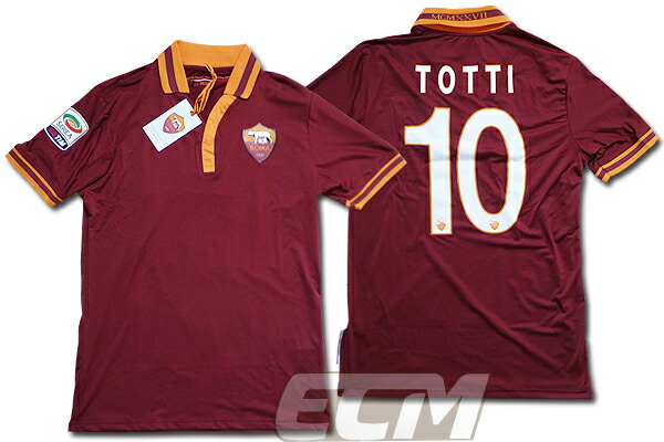 楽天市場】【国内未発売】ASローマ ホーム 半袖 10番トッティ 【13-14