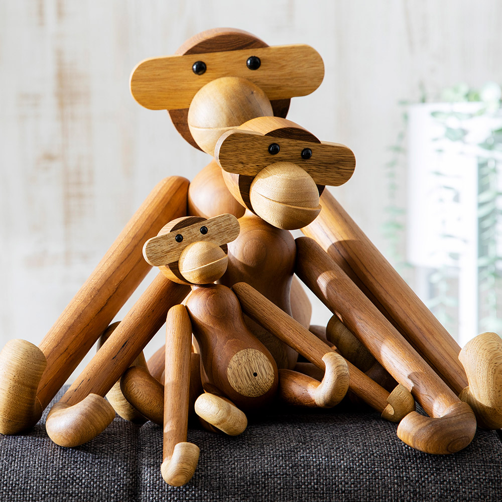 楽天市場】Woody Monkey S ウッディーモンキー オブジェ 置物 干支