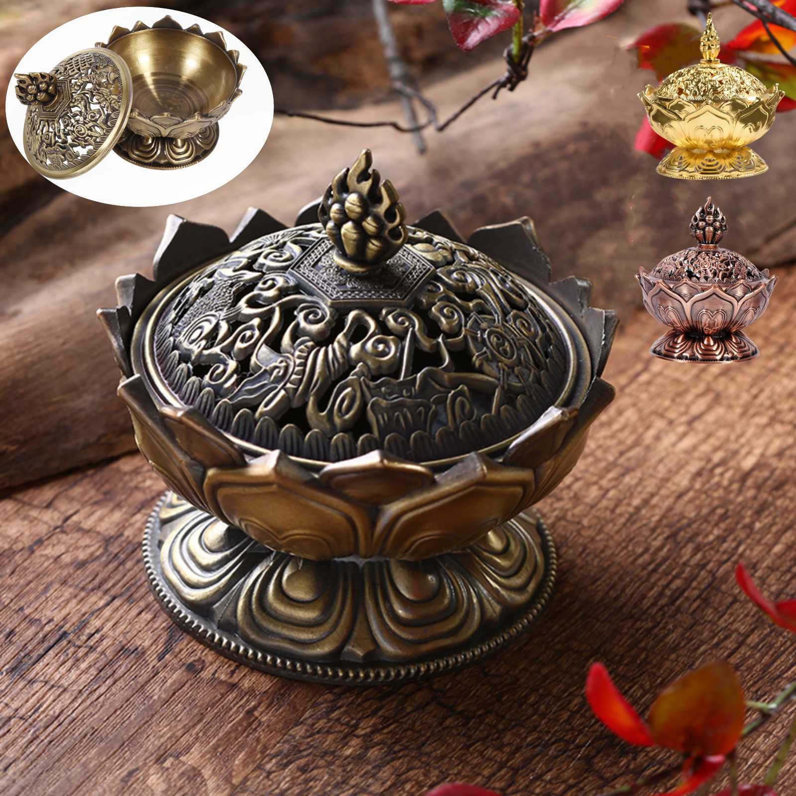 アジアン雑貨福袋 バリ 和風 インテリア ライト 茶香炉 アンティーク