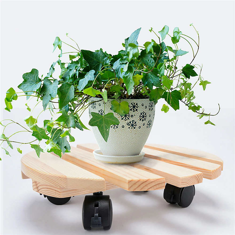 楽天市場】植木鉢台 キャスター付き 30*30cm 360°回転 鉢置台 鉢受