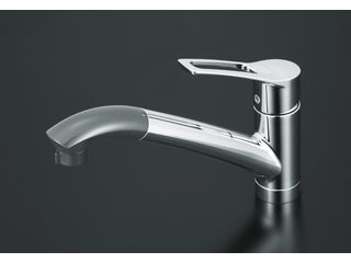 KVK 流し台用シングルレバー式シャワー付混合栓(寒冷地用) KM5031Z (水