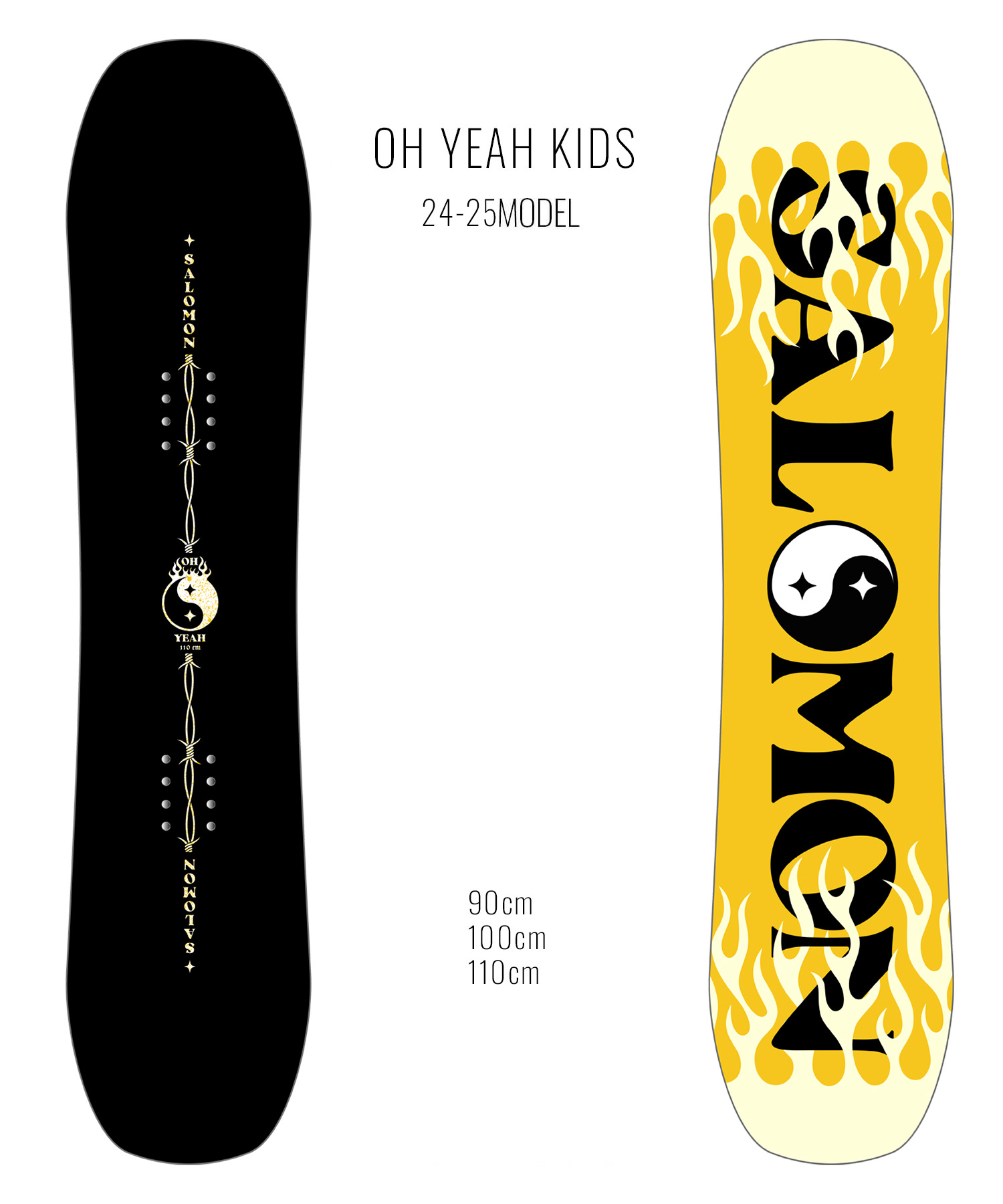 楽天市場】SALOMON サロモン スノーボード 板 キッズ OH YEAH K