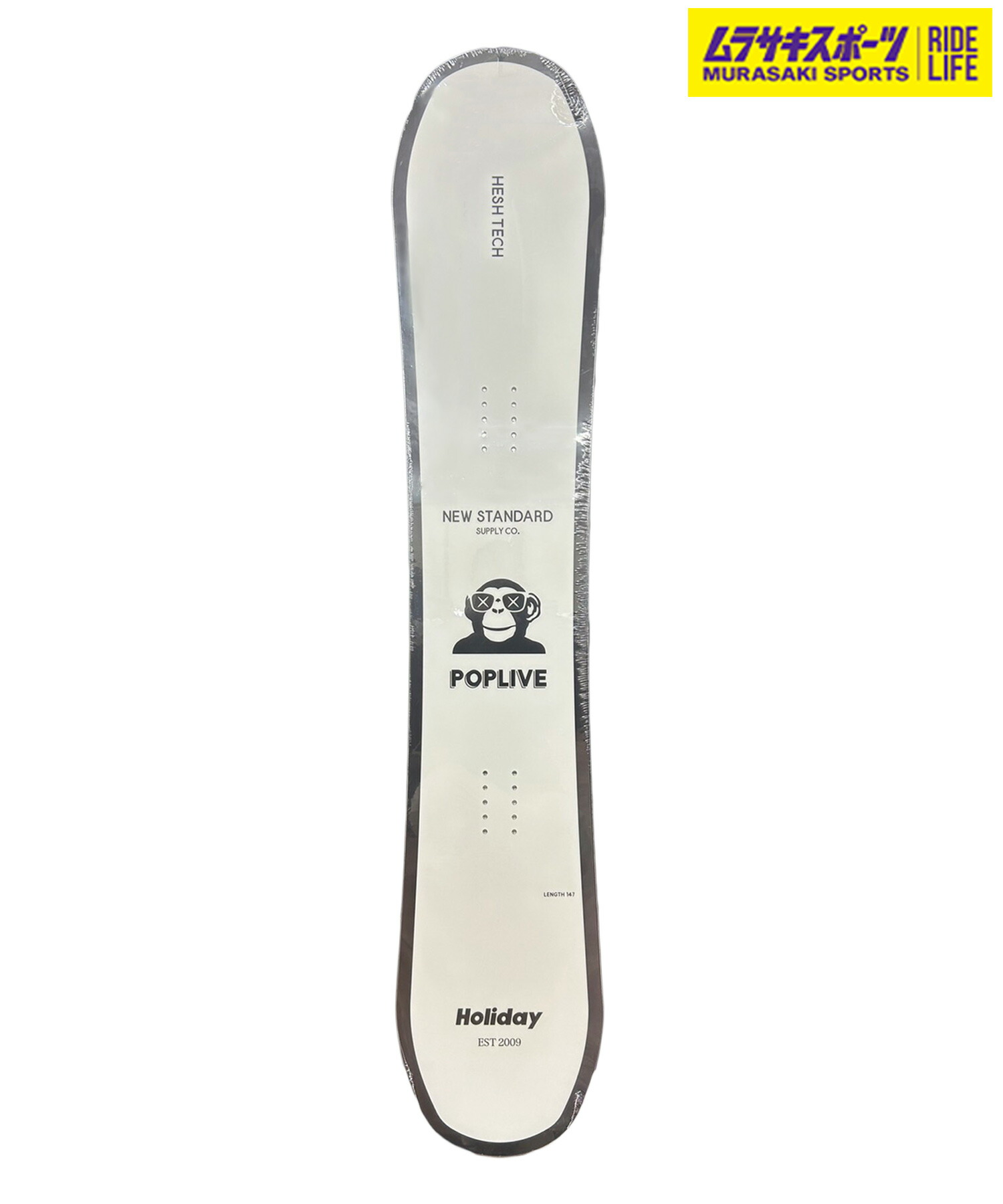 楽天市場】スノーボード 板 メンズ HOLIDAY ホリデイ POPLIVE ムラサキ