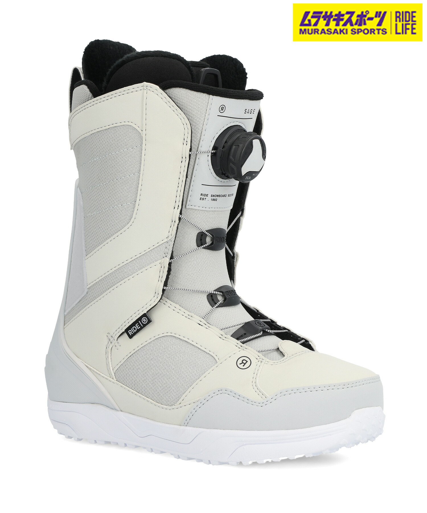 楽天市場】RIDE ライド スノーボード ブーツ レディース SAGE ムラサキ