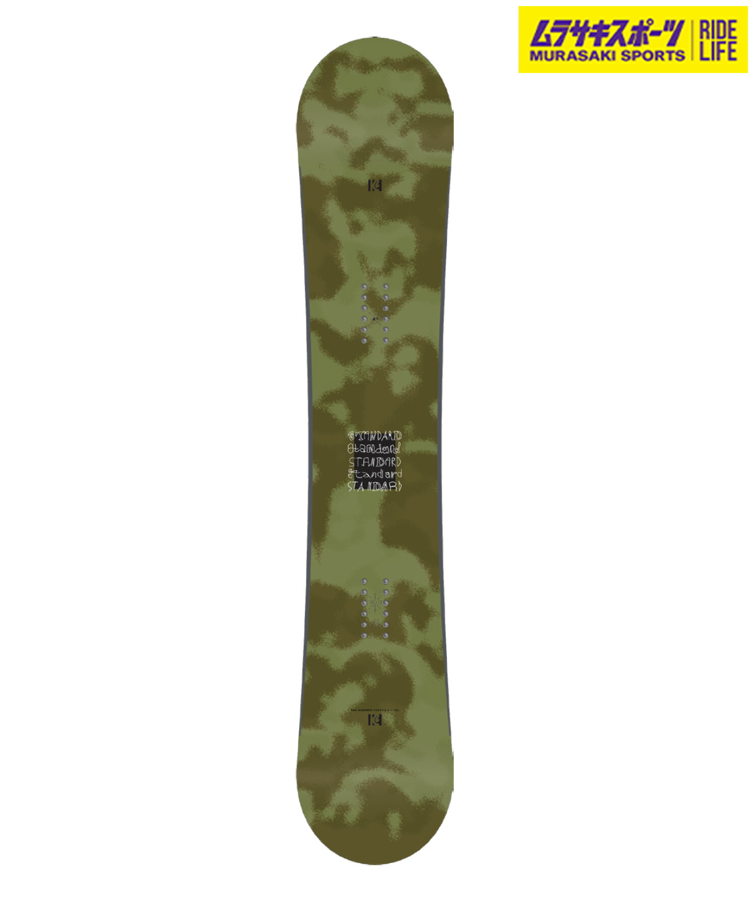 楽天市場】K2 ケーツー スノーボード 板 メンズ STANDARD CAMBER