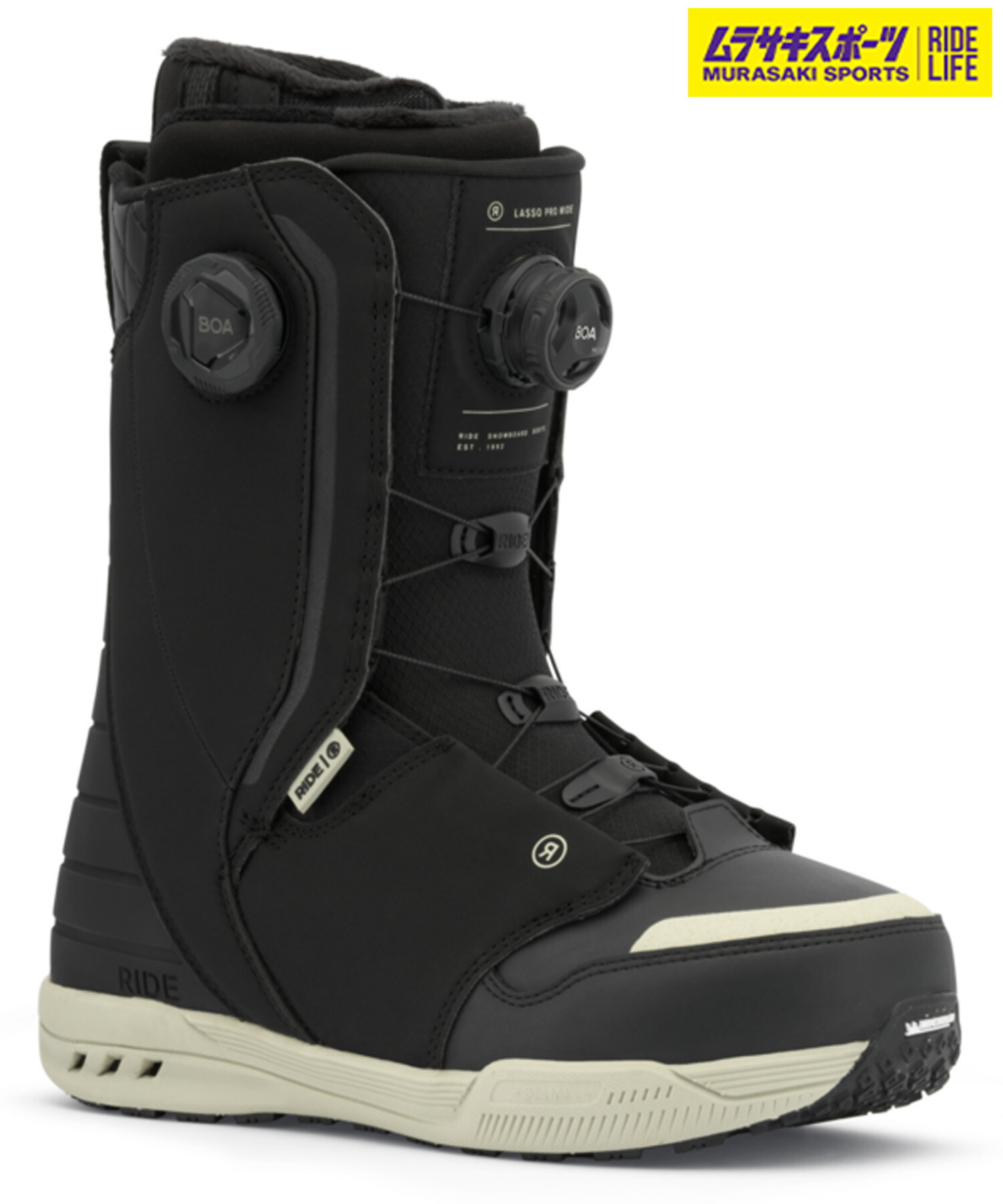 楽天市場】RIDE ライド スノーボード ブーツ メンズ LASSO PRO WIDE