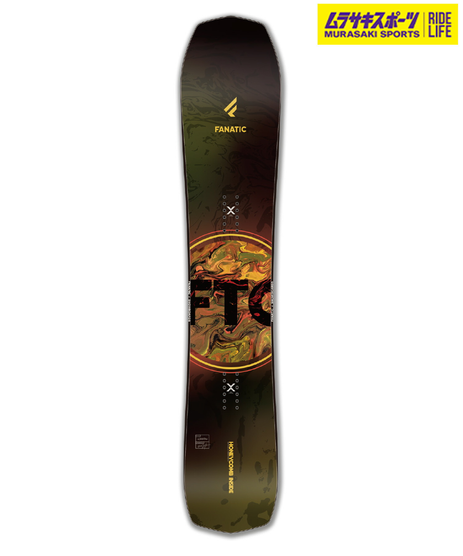 楽天市場】FANATIC ファナティック スノーボード 板 メンズ FTC