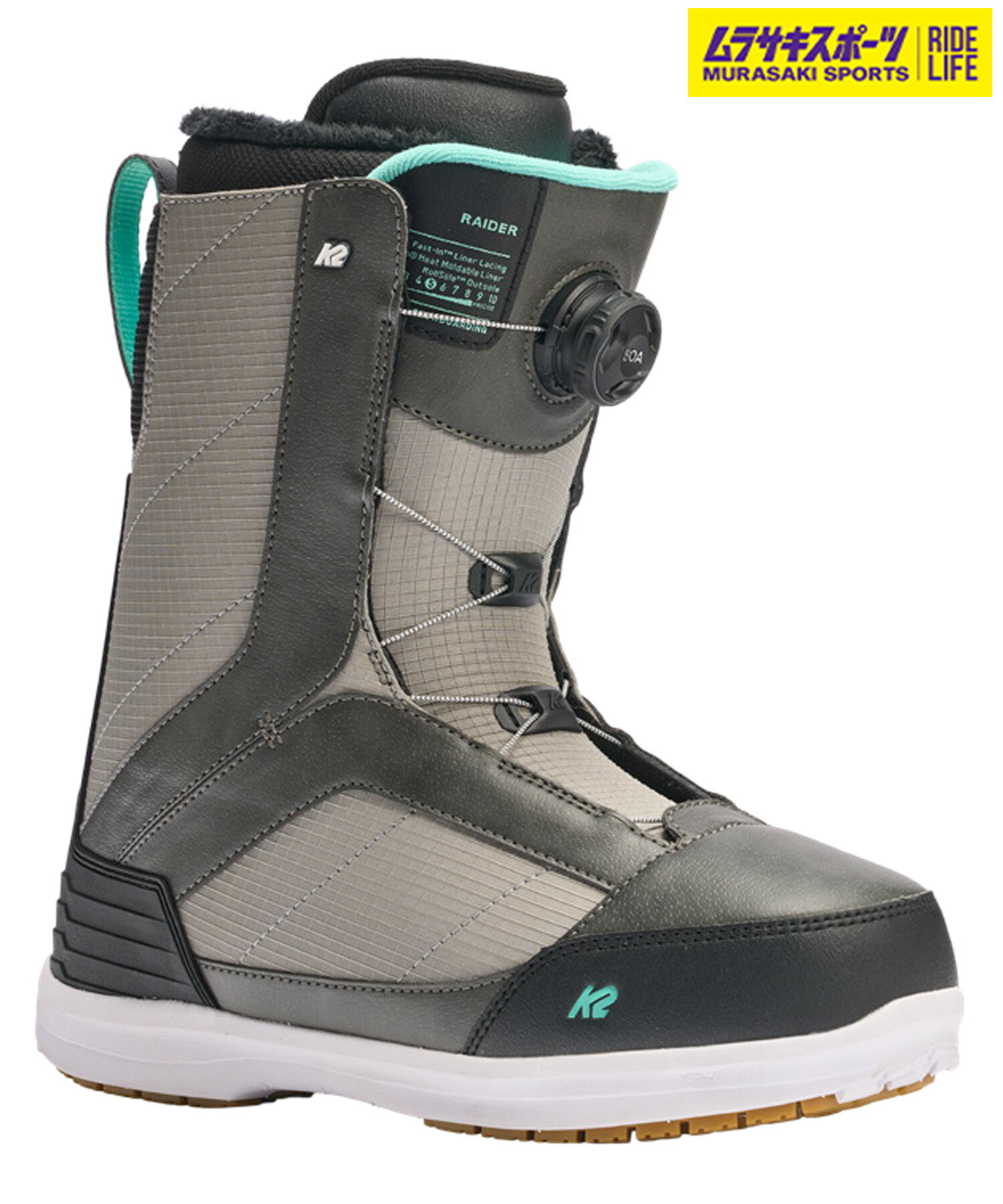 楽天市場】K2 ケーツー スノーボード ブーツ メンズ RAIDER ムラサキ