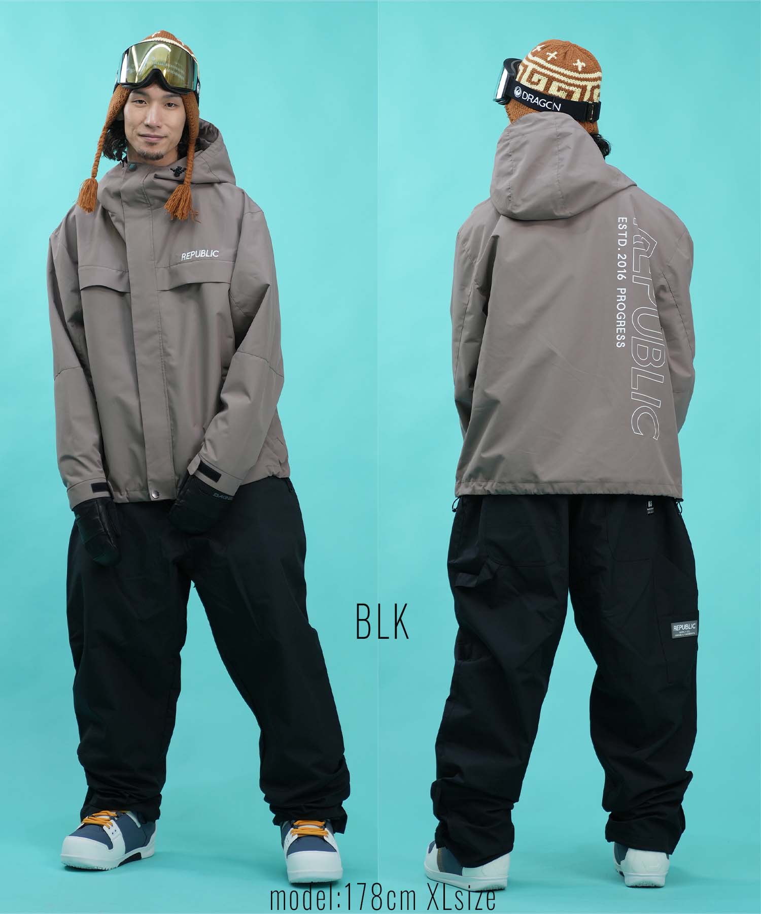 楽天市場】REPUBLIC リパブリック スノーボード ウェア パンツ ユニ
