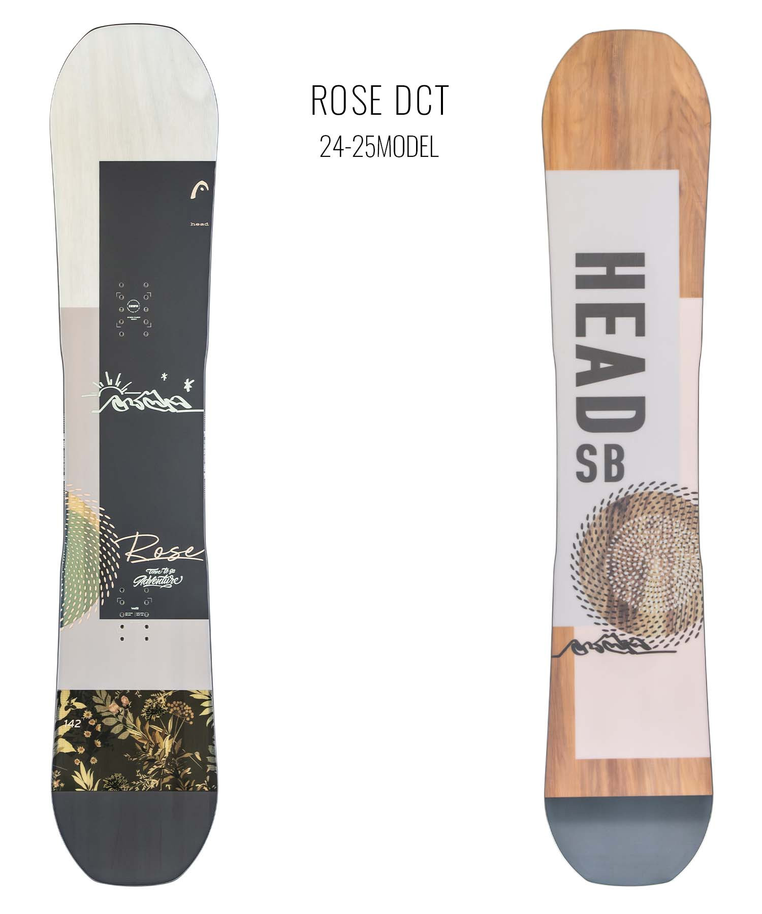 楽天市場】スノボセット HEAD ヘッド ROSE DCT NITRO STAXX 24-25