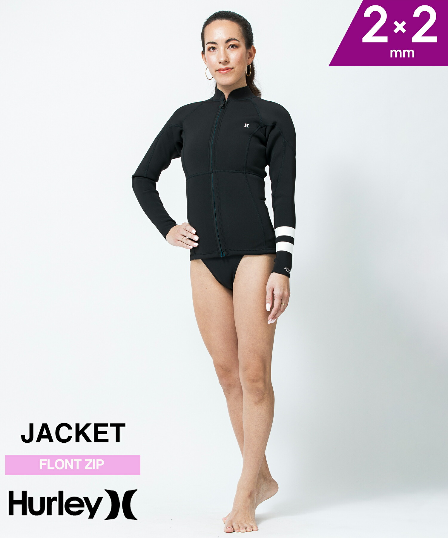 楽天市場】Hurley ハーレー FZ ADVANTAGE + 2mm GZFZJK24 ロング