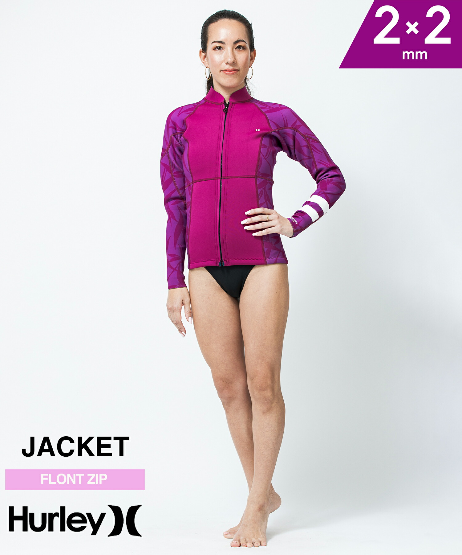 楽天市場】Hurley ハーレー FZ ADVANTAGE + 2mm GZFZJK24 ロング