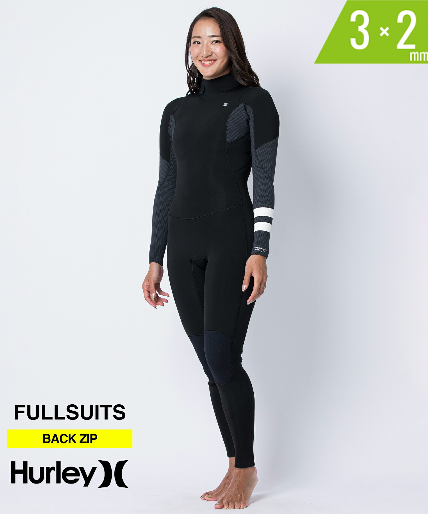 楽天市場】hurley ウェットスーツ 3×2の通販