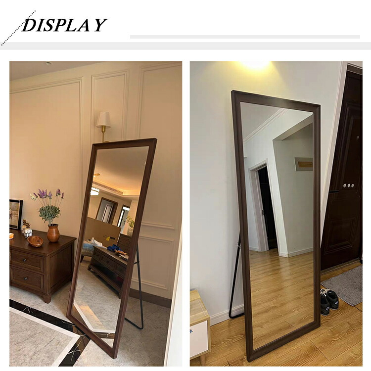 楽天市場】半額品 【レビュー特典】全身鏡 姿見 木製 60×160 80×180