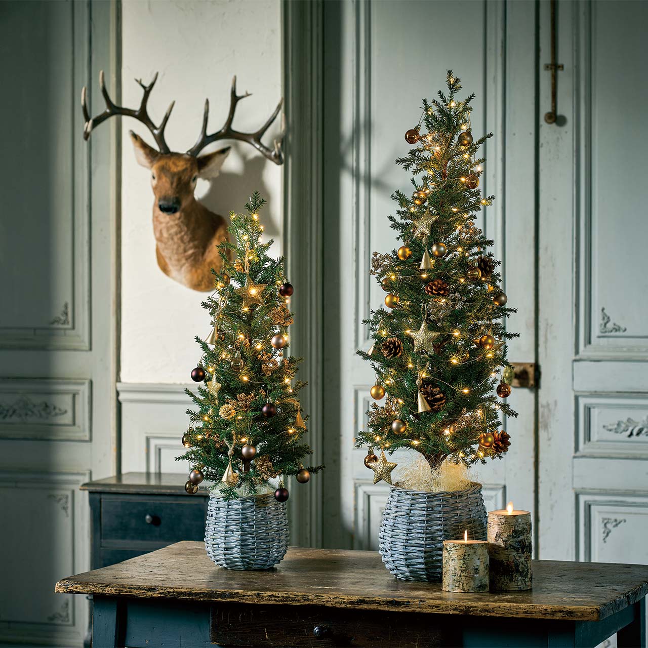 楽天市場】【東京堂 公式】レインディアヘッド ブラウン 置物