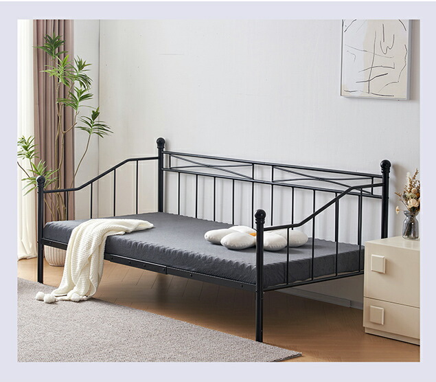 楽天市場】【スーパーセール限定10%OFF価格】シングルベッド パイプ