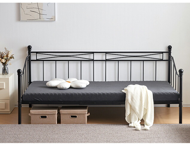 楽天市場】【スーパーセール限定10%OFF価格】シングルベッド パイプ