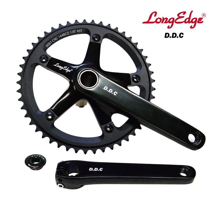 楽天市場】LongEdge DDC クランクセット | ロングエッヂ 中空クランク