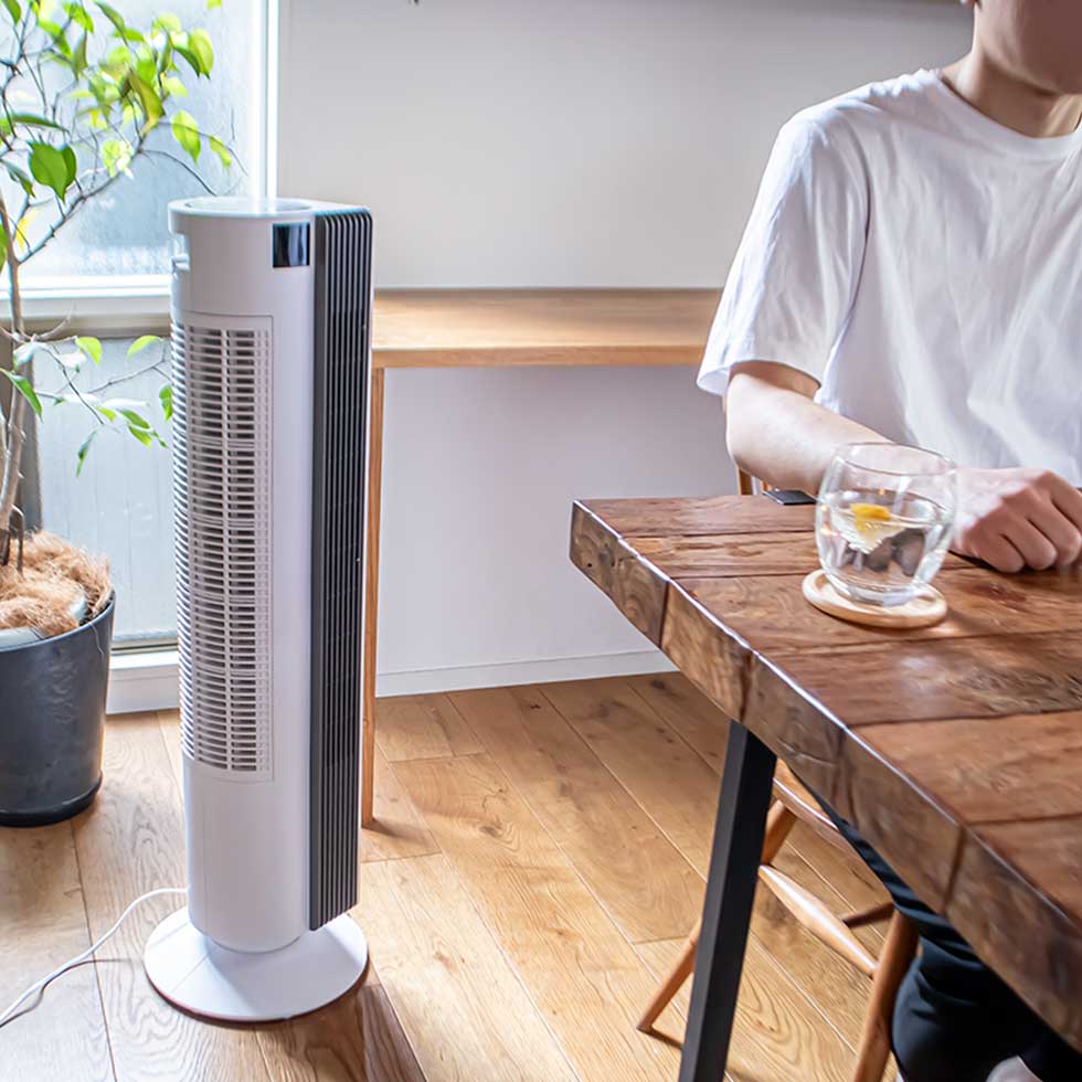 楽天市場】【2025年新製品】タワーファン スリム dc DCモーター 縦型