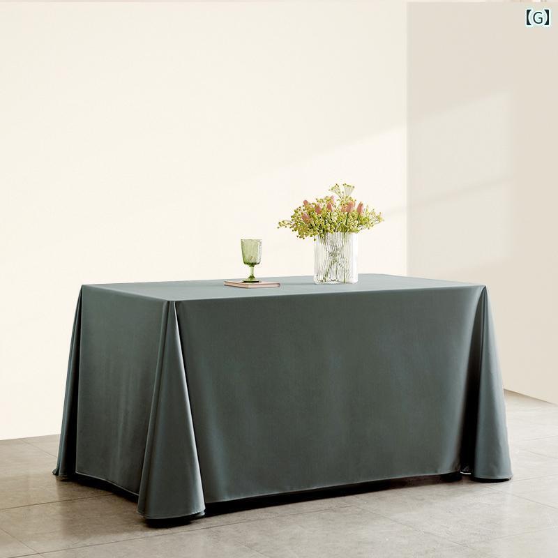 楽天市場】テーブルクロス 長方形 パーティ 厚手 通気性 耐久性 サテン
