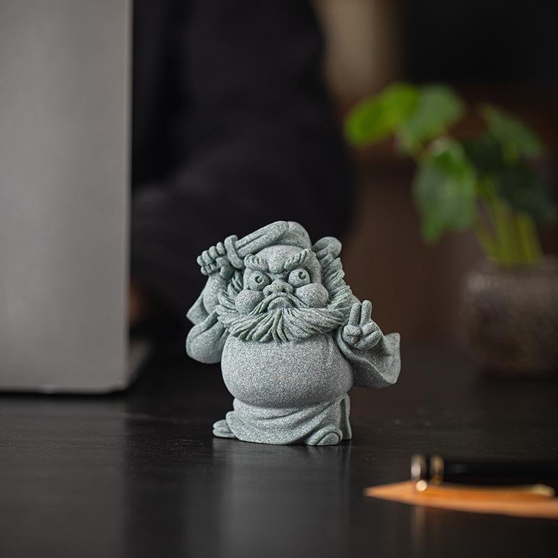 楽天市場】インテリア 置物 風水 縁起物 鍾馗様 魔除け 厄除け 困難