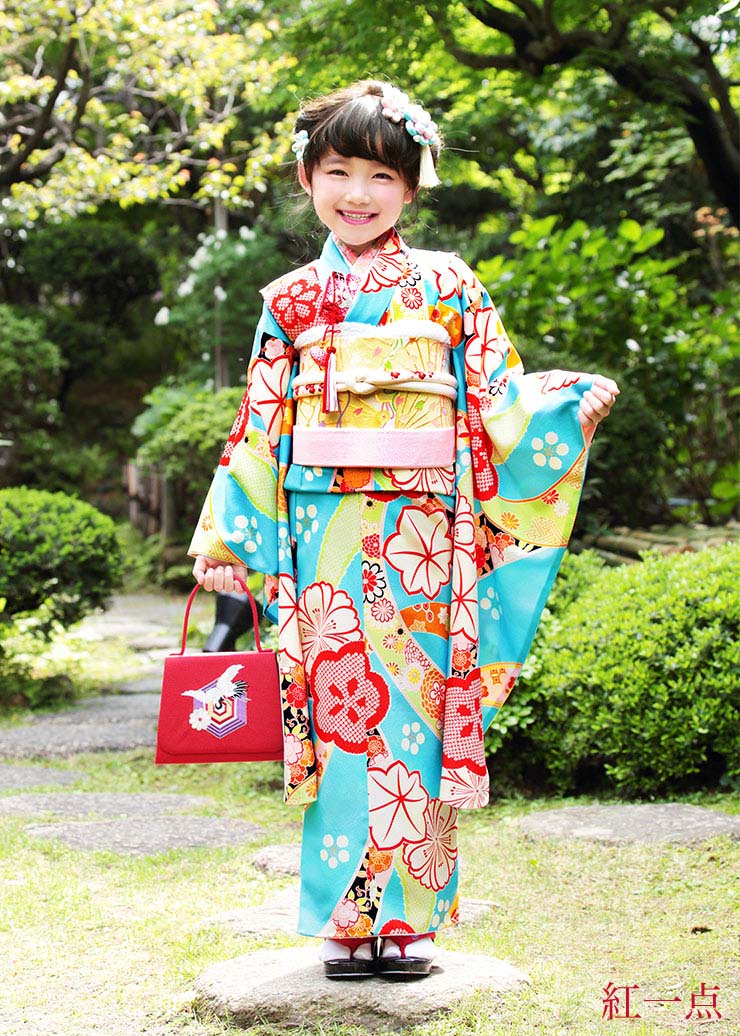 楽天市場】＼スーパーSALE開催中!／七五三 着物セット 女の子 7歳 紅