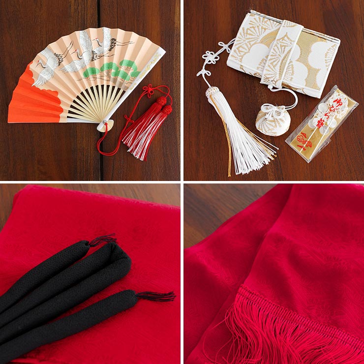 楽天市場】[ 正絹 ] 七五三 7歳 着物セット 女の子 御所車に檜扇 黒