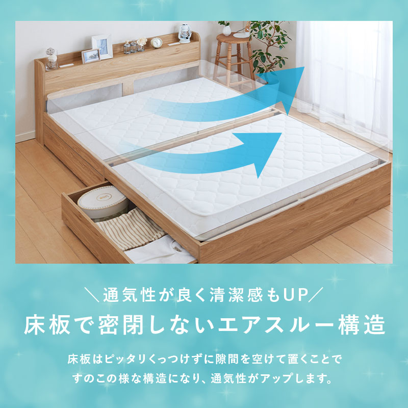 楽天市場】☆スーパーSALE限定価格☆【在庫限り】収納ベッド フレーム