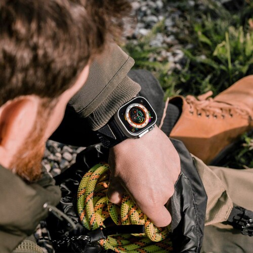 楽天市場】ULTIMAL に対応 Apple Watch バンド ナイロン ループ（面