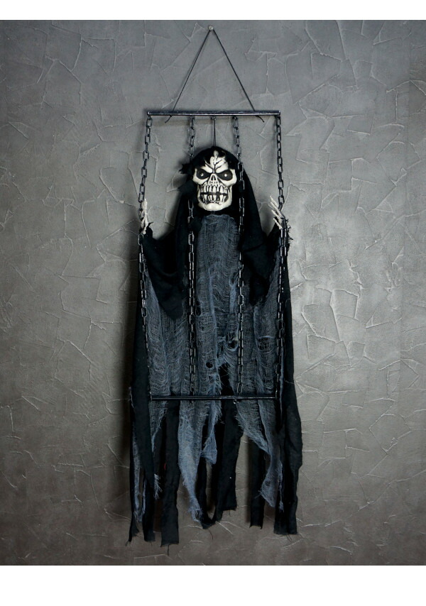 楽天市場】暴れるリーパー【死神 ドクロ スカル ホラー 怖い 装飾 吊り