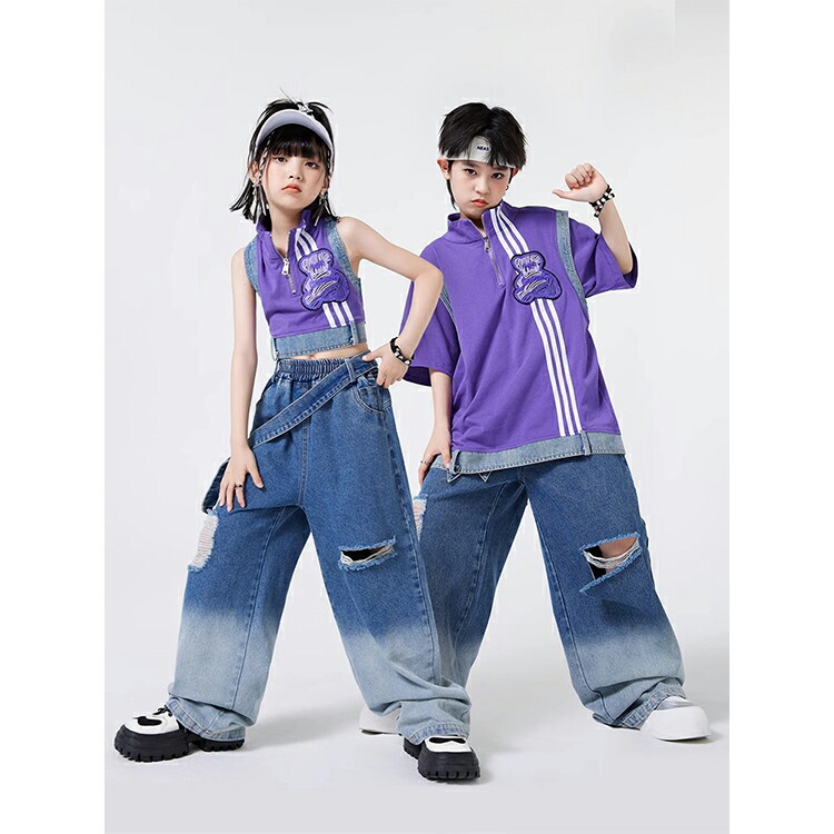 楽天市場】デニムパンツ ブルー グラデーション ワ イドパンツ