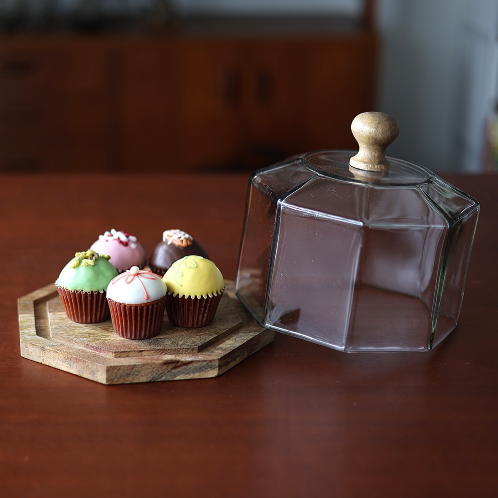 楽天市場】ガラスドーム スイーツ フルーツ ケーキ 飾る スタンド