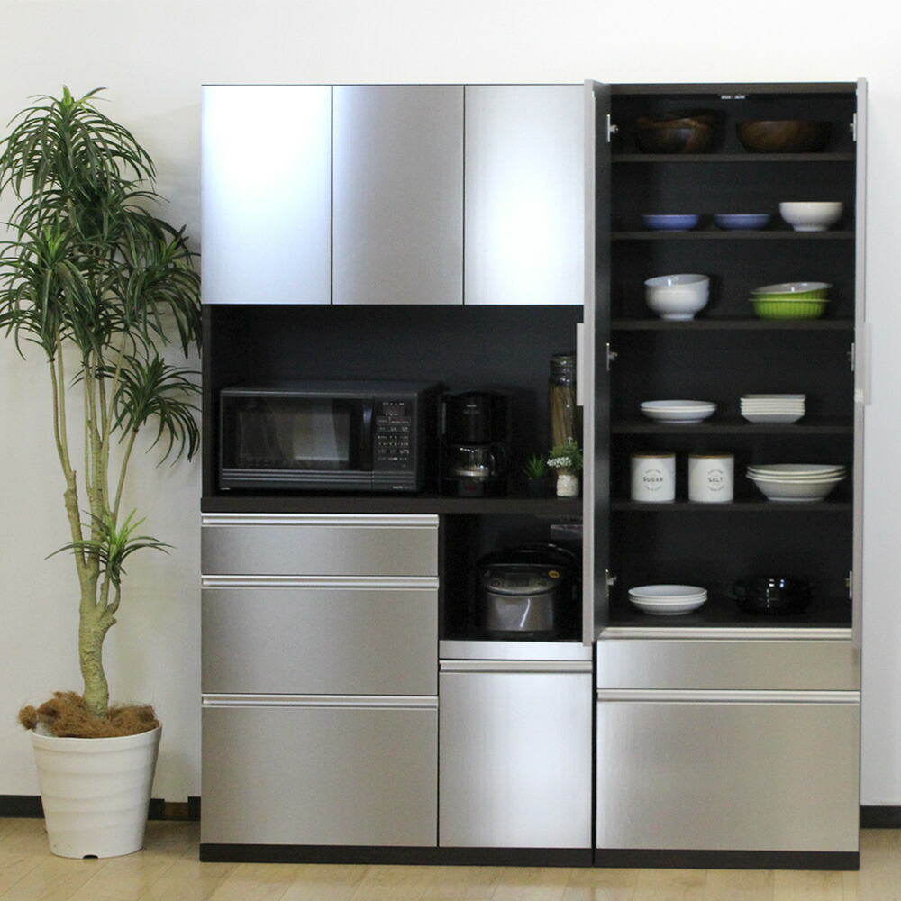 楽天市場】高橋木工所 エイク キッチンボード 90 完成品 【幅90.3×奥行