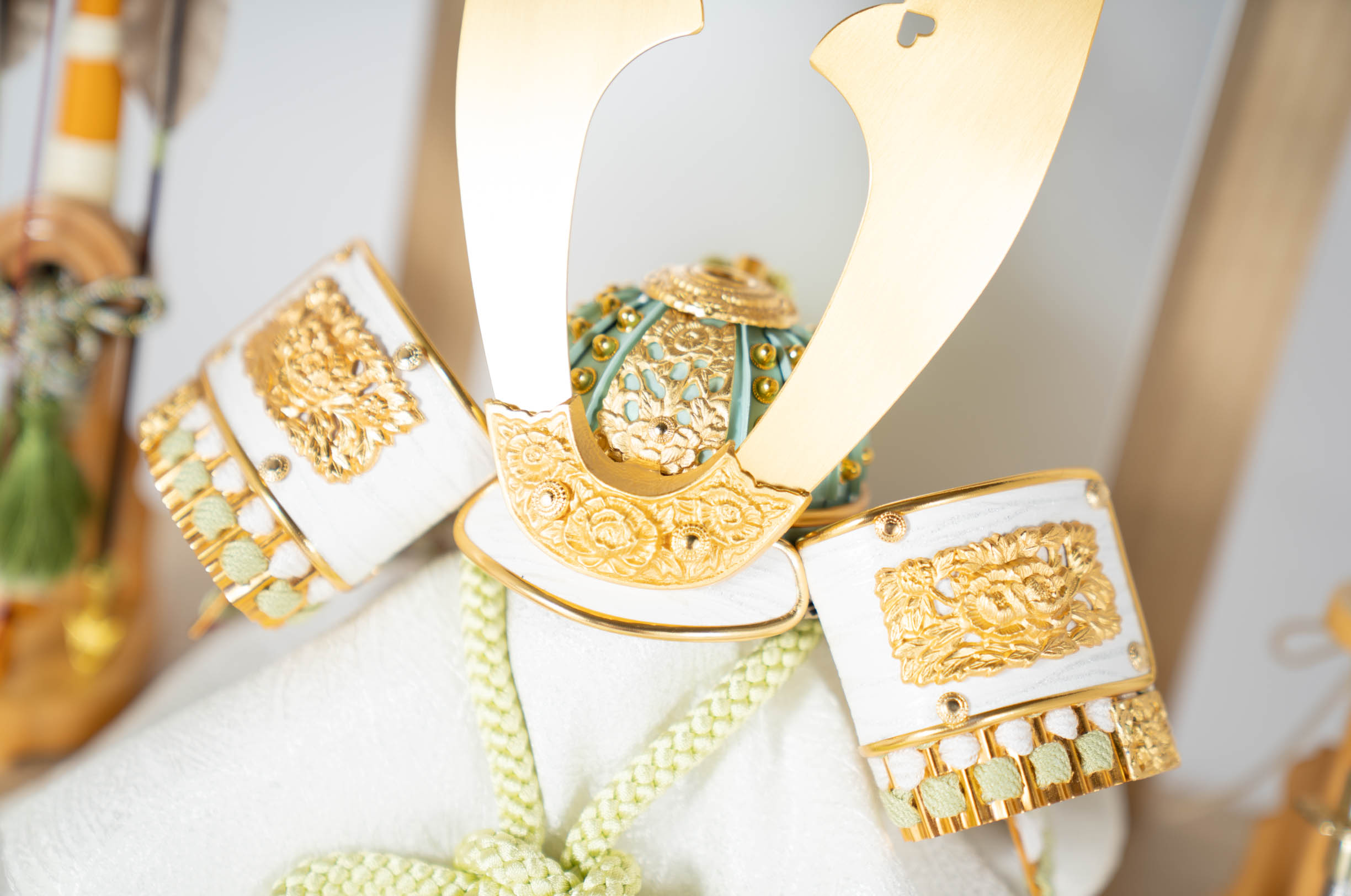 楽天市場】【選べる名前札プレゼント】五月人形 兜 コンパクト