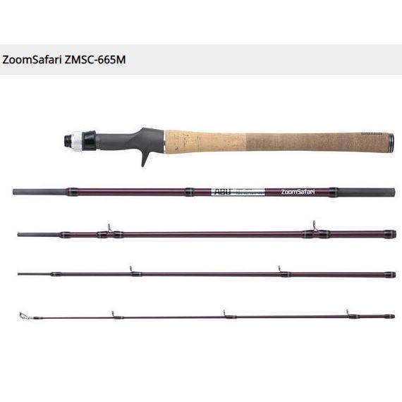 アブ ガルシア ズームサファリ ZMSC-665M (ロッド・釣竿) 価格比較