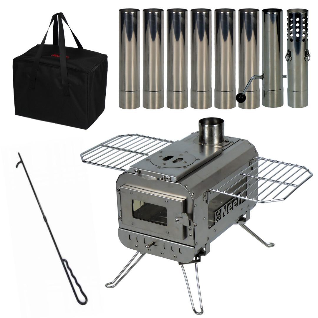 楽天市場】Neer マグマストーブ 薪ストーブ 収納バッグ付 焚き火台