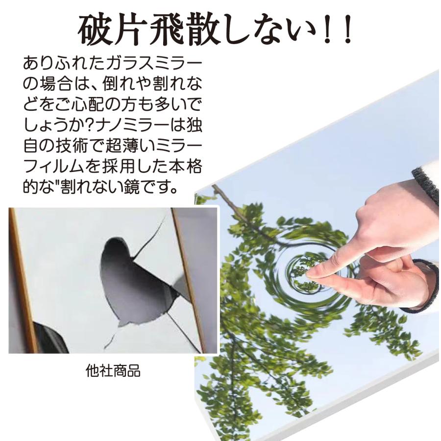 楽天市場】壁掛けミラー 全身 幅60×高さ160cm おしゃれ ウォールミラー