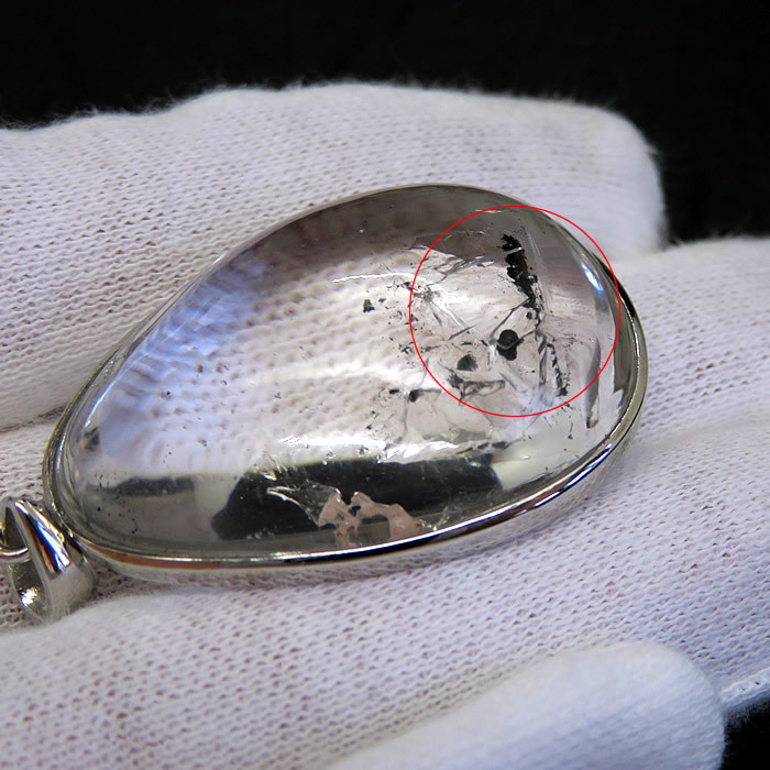 楽天市場】【一点物】水入り水晶 ペンダント ネックレス 天然石