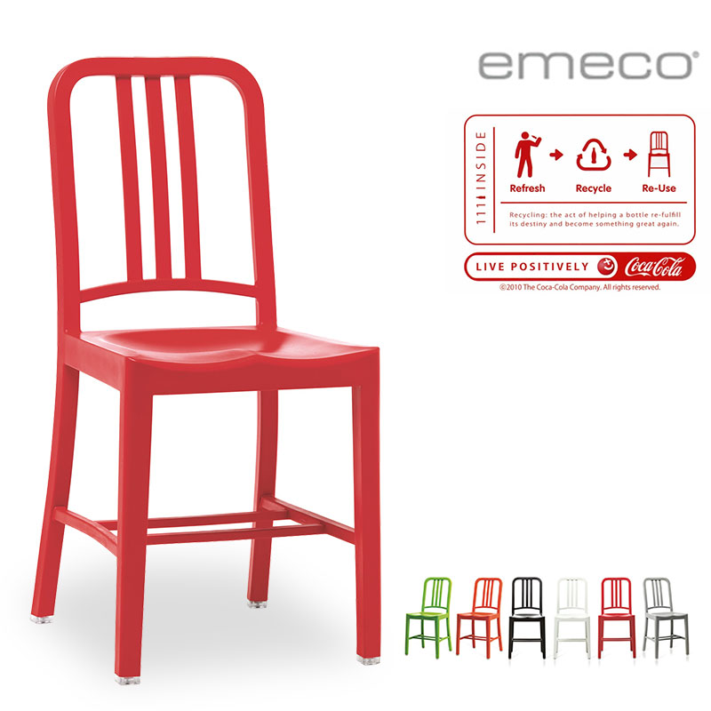 楽天市場】エメコ ネイビーチェア コカコーラ EMECO 111 NAVY CAHIR