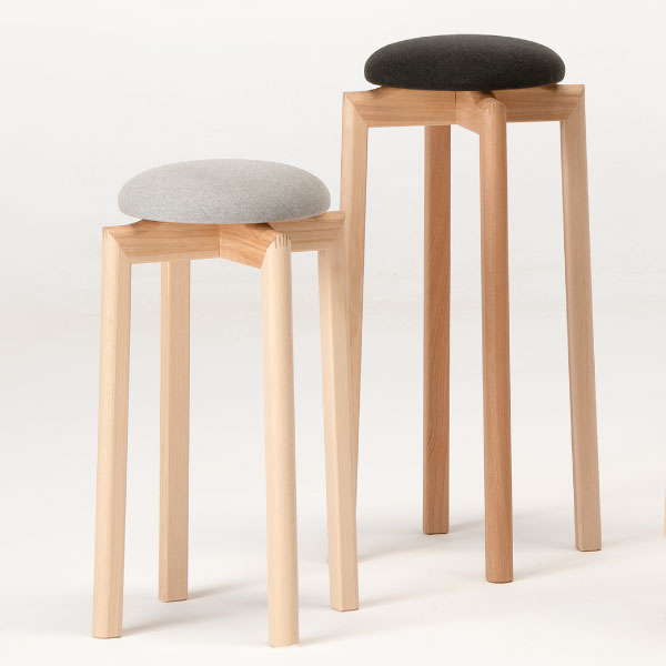 楽天市場】スツール 収納省スペース 木製 おしゃれ 北欧 椅子 丸型 高