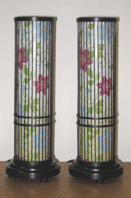 楽天市場】【盆提灯・ちょうちん】 夢灯り・クレマチス 【一対