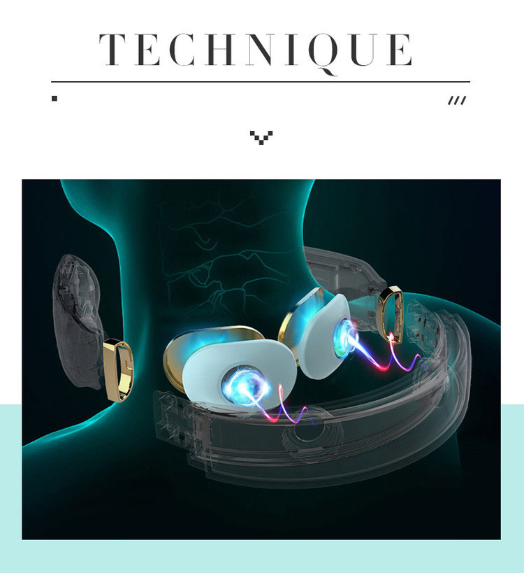 楽天市場】skg ネックマッサージャー ホワイト【首 首元ケア ケア用品