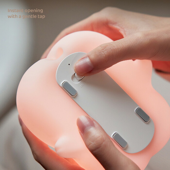 楽天市場】ナイトライト かわいい LED ランプ ブタ型 怠けブタ ぶた 豚