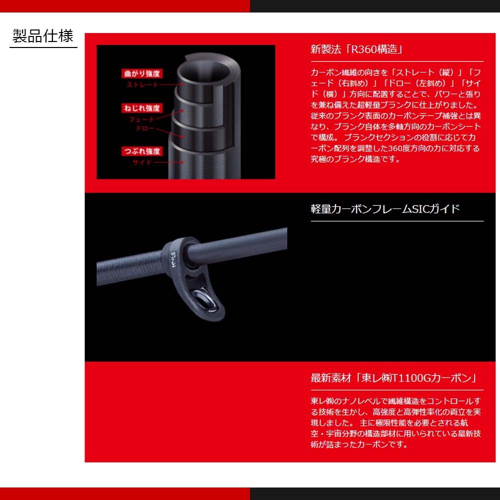 楽天市場】メジャークラフト エギゾースト 5G EZ5-862M 釣竿 送料無料