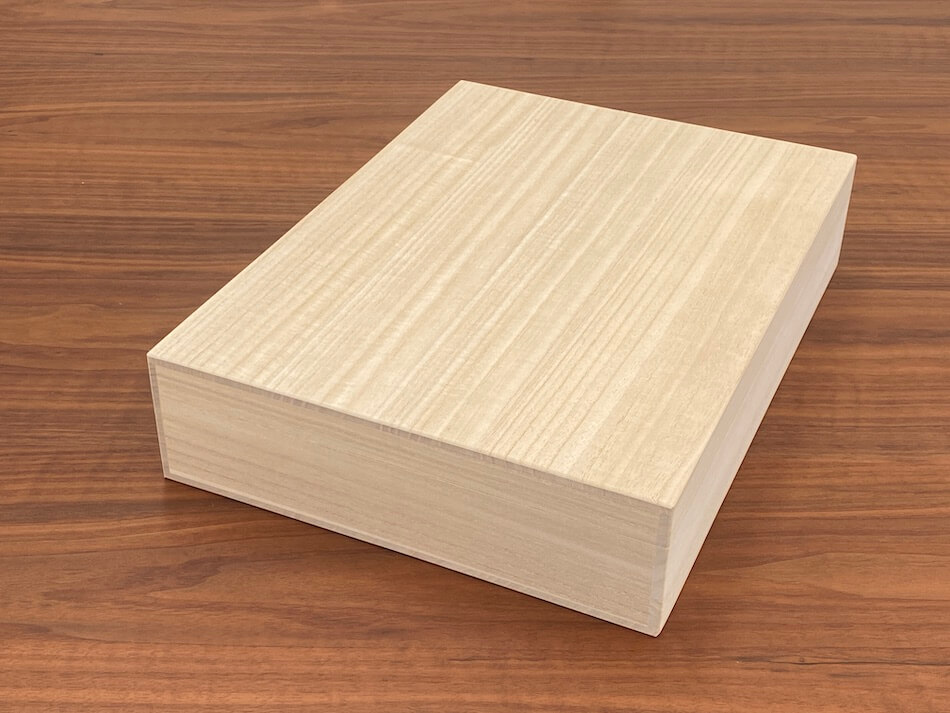 楽天市場】増田桐箱店 桐箱 Lサイズ W38.0cm×D28.0cm×H8.2cm 長方形 木