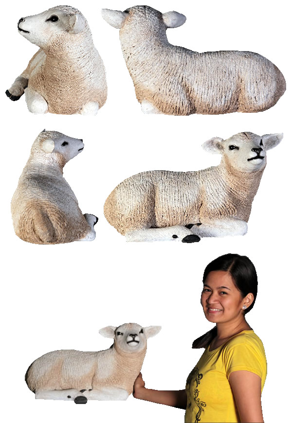 楽天市場】柔和な子ひつじ Texelaar Lamb Resting 強化プラスチック