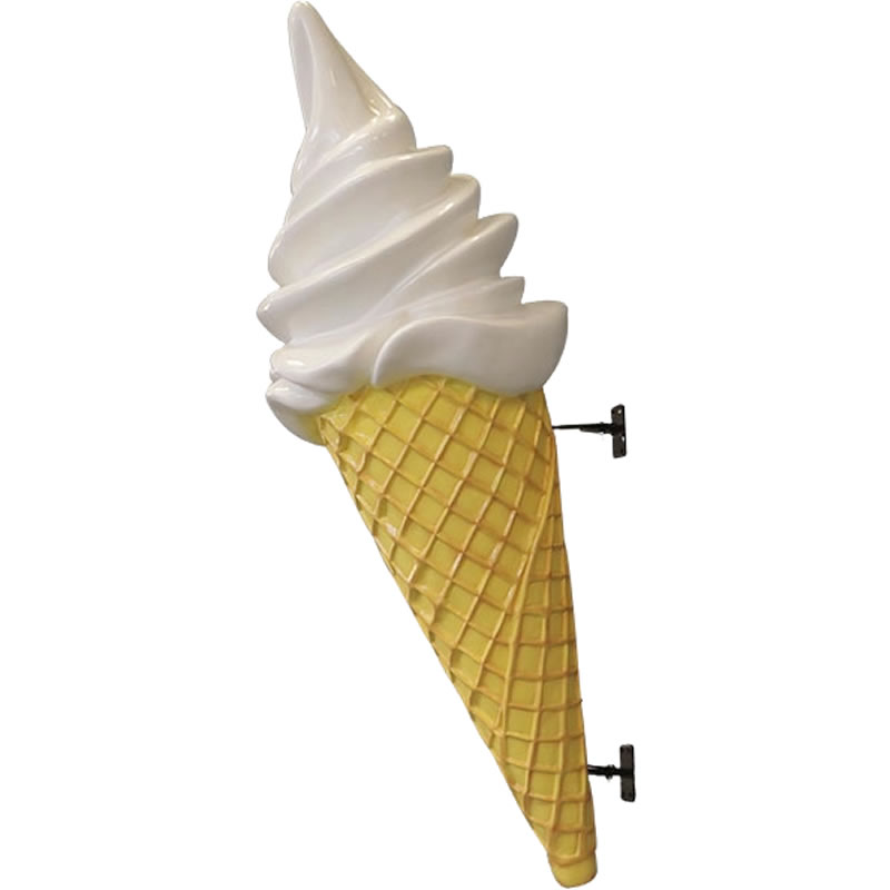 楽天市場】ソフトクリーム壁掛けミルク Ice Cream w 強化プラスチック