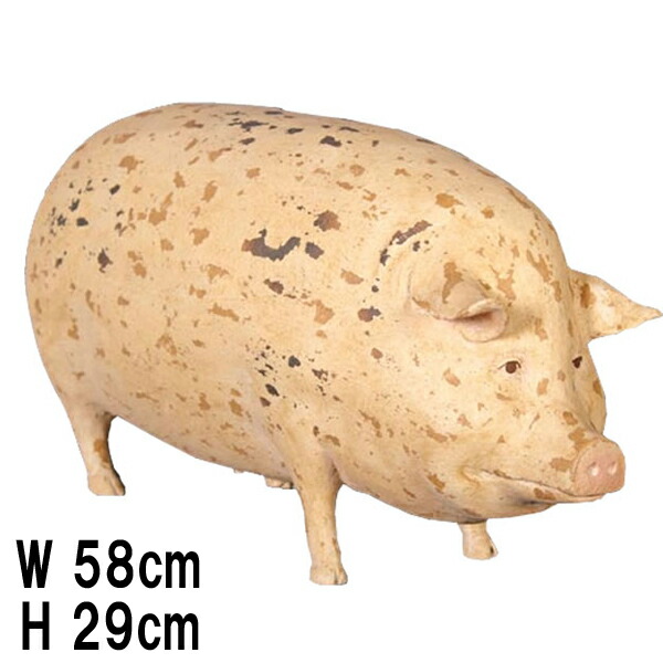 楽天市場】斑点模様の豚（小） Gloucester Old Spot Pig Big 強化