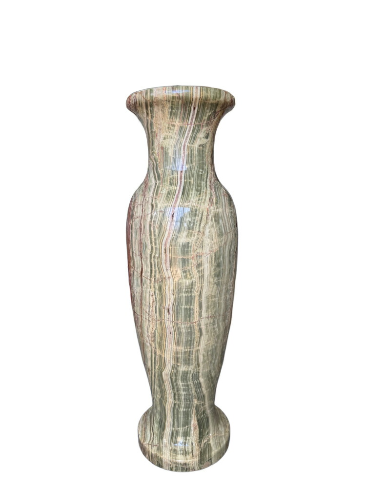 楽天市場】特大 オニックス 花瓶 A オニキス インテリア 飾り壺 天然石